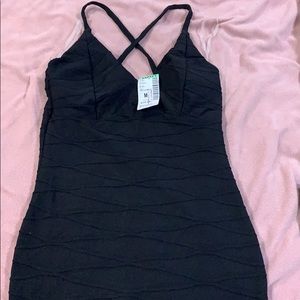 Papaya Black Bodycon Dress